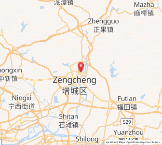 Map of Licheng, Guangdong