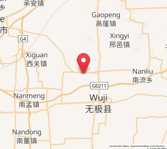 Map of Lichengdao, Hebei