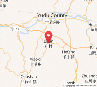 Map of Licun, Jiangxi