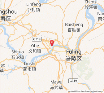 Map of Lidu, Chongqing