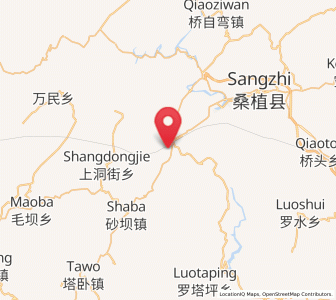 Map of Lifuta, Hunan