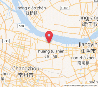 Map of Ligang, Jiangsu