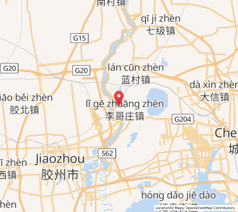 Map of Ligezhuang, Shandong
