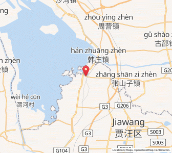 Map of Liguo, Shandong