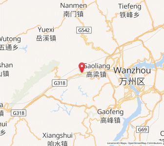 Map of Lihe, Chongqing