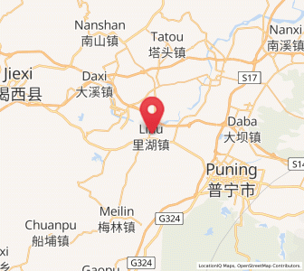 Map of Lihu, Guangdong