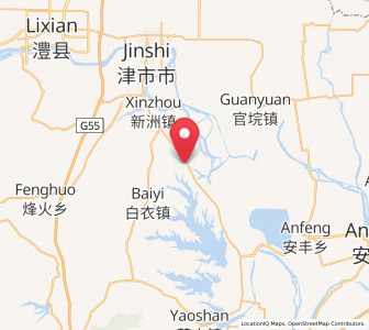 Map of Lijiapu, Hunan