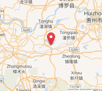 Map of Lilin, Guangdong