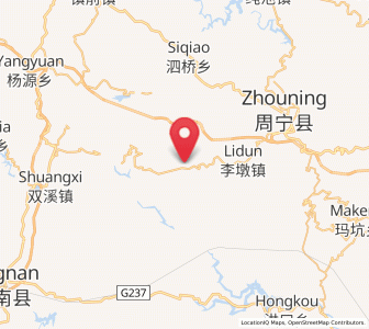 Map of Limen, Fujian