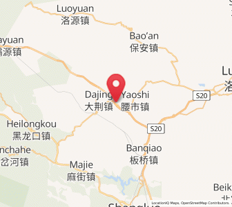 Map of Limiao, Shaanxi