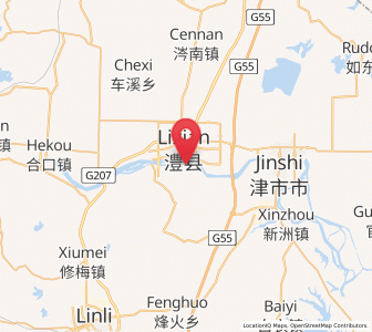 Map of Li’nan, Hunan