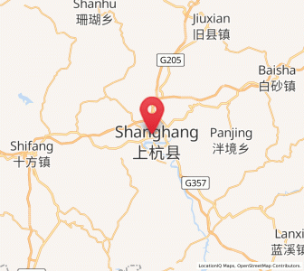 Map of Lincheng, Fujian