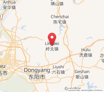 Map of Lingbeizhou, Zhejiang