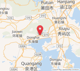 Map of Lingchuan, Fujian
