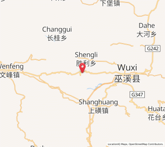 Map of Lingjiao, Chongqing