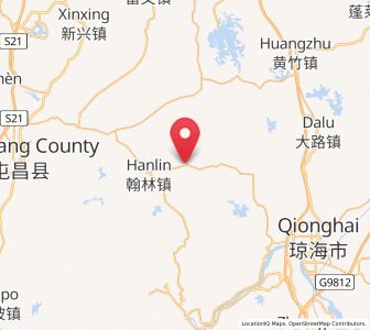 Map of Lingkou, Hainan