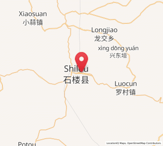 Map of Lingquan, Shanxi