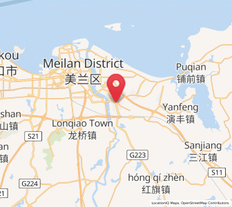 Map of Lingshan, Hainan