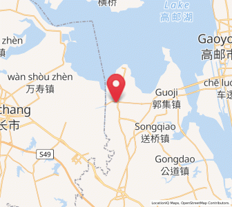 Map of Lingtang, Jiangsu