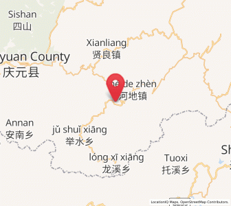 Map of Lingtou, Zhejiang