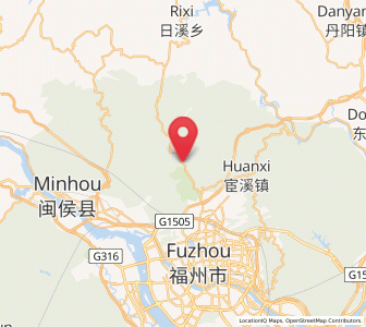 Map of Lingtou, Fujian