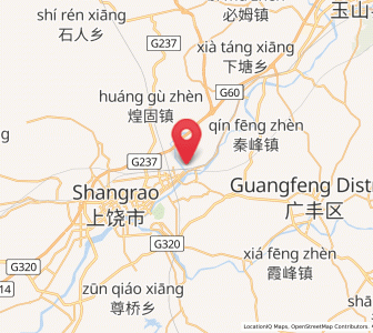 Map of Lingxi, Jiangxi