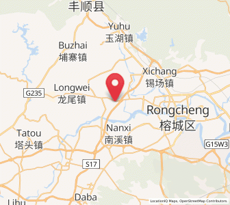 Map of Linpan, Guangdong