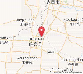 Map of Linquan Chengguanzhen, Anhui