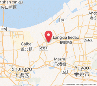 Map of Linshan, Zhejiang
