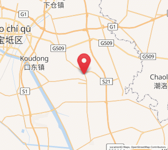 Map of Lintingkou, Tianjin