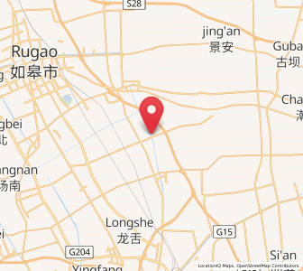 Map of Linzi, Jiangsu