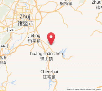 Map of Lipu, Zhejiang