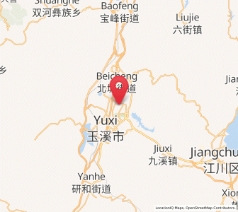 Map of Liqi, Yunnan