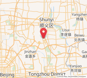 Map of Liqiao, Beijing