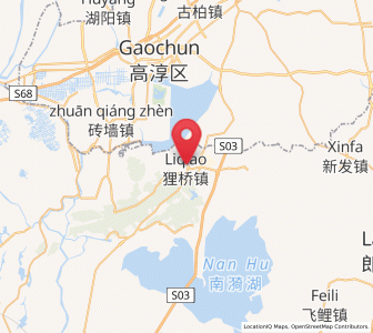 Map of Liqiao, Anhui