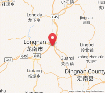 Map of Liren, Jiangxi