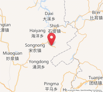 Map of Liren, Chongqing