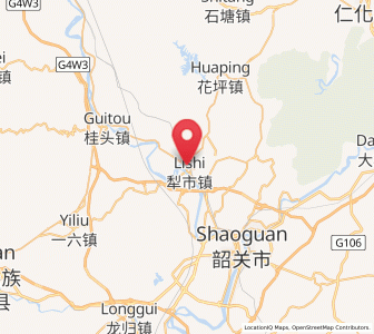 Map of Lishi, Guangdong