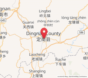 Map of Lishi, Jiangxi