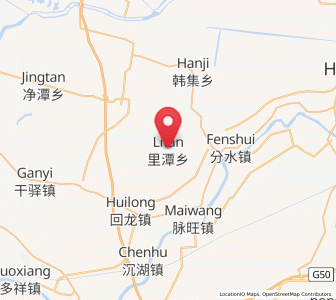 Map of Litan, Hubei