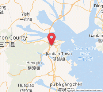 Map of Liu’ao, Zhejiang
