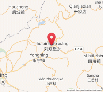 Map of Liubinbu, Beijing