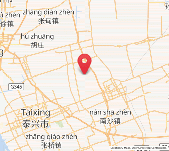 Map of Liuchen, Jiangsu