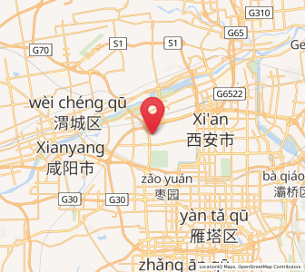 Map of Liucunbao, Shaanxi