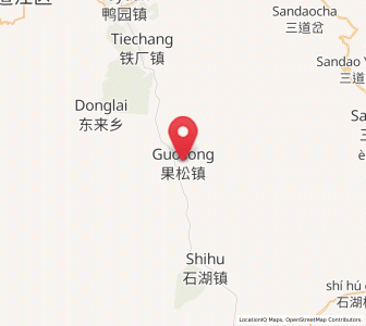 Map of Liudaogou, Jilin