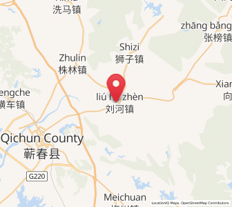Map of Liuhe, Hubei