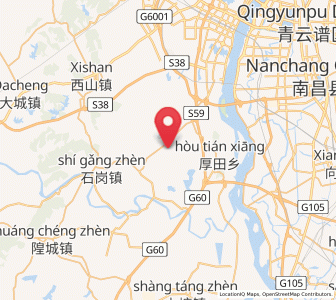 Map of Liuhu, Jiangxi