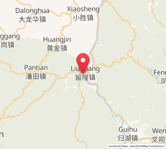 Map of Liuhuang, Guangdong