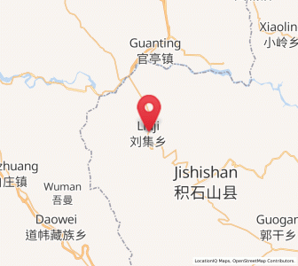 Map of Liuji, Gansu