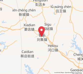 Map of Liuji, Hubei